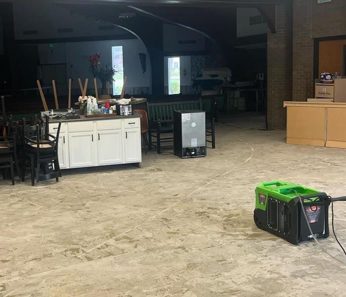 SERVPRO working on remediation